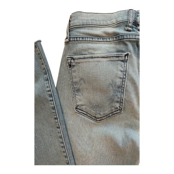 Anthropologie McGuire Denim Majorelle Flare Jeans Distressed - Picture 5 of 6